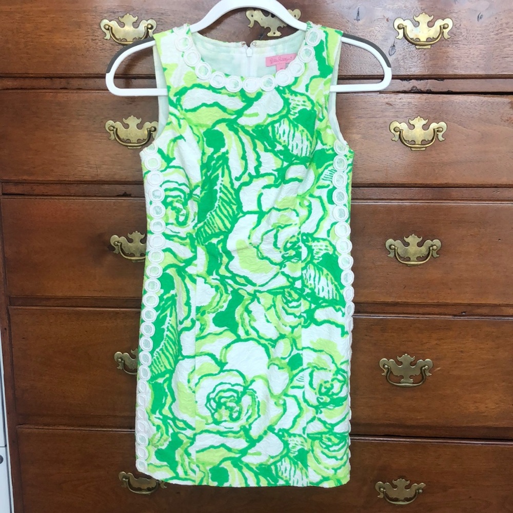 A Green Lilly Pulitzer Dress